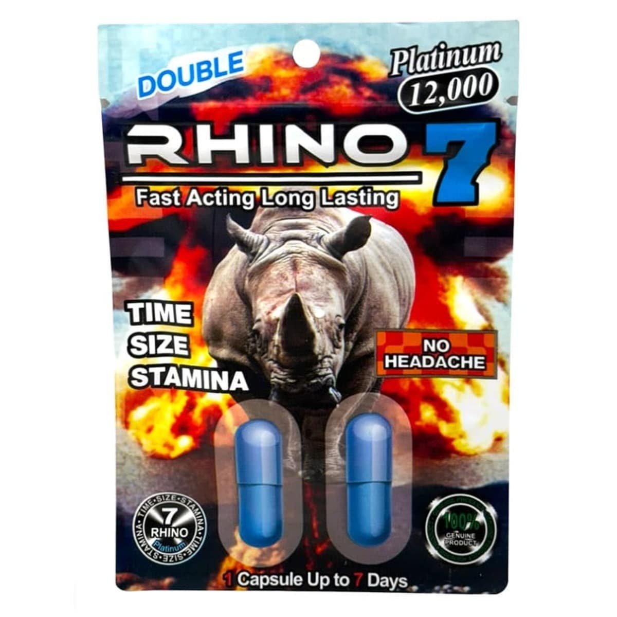 PASTILLA RHINO 7 DIAS