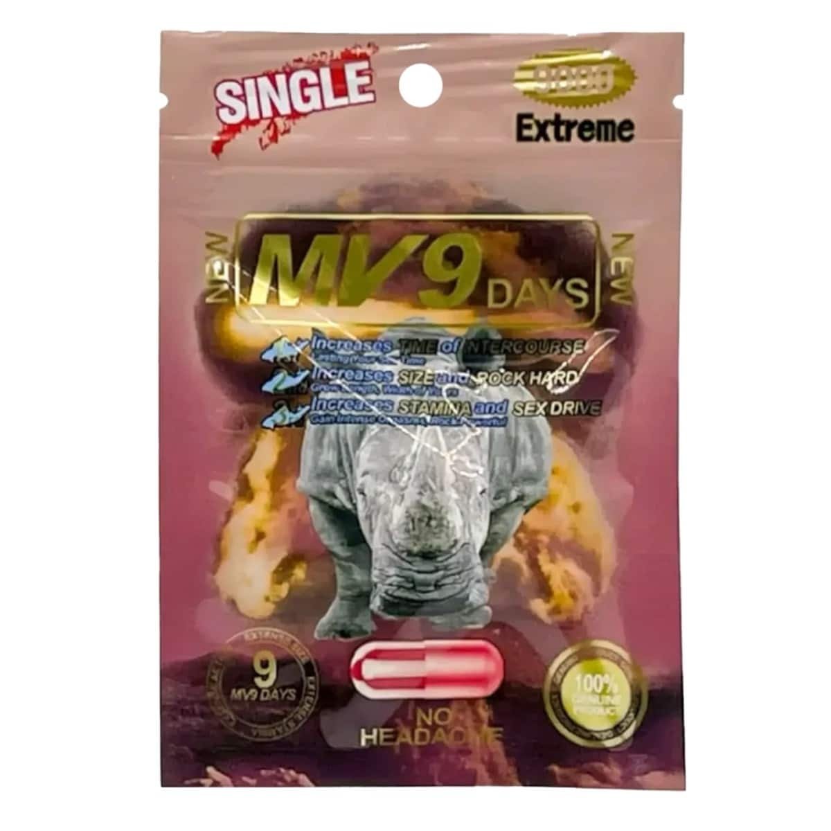 PASTILLA RHINO 9 DIAS